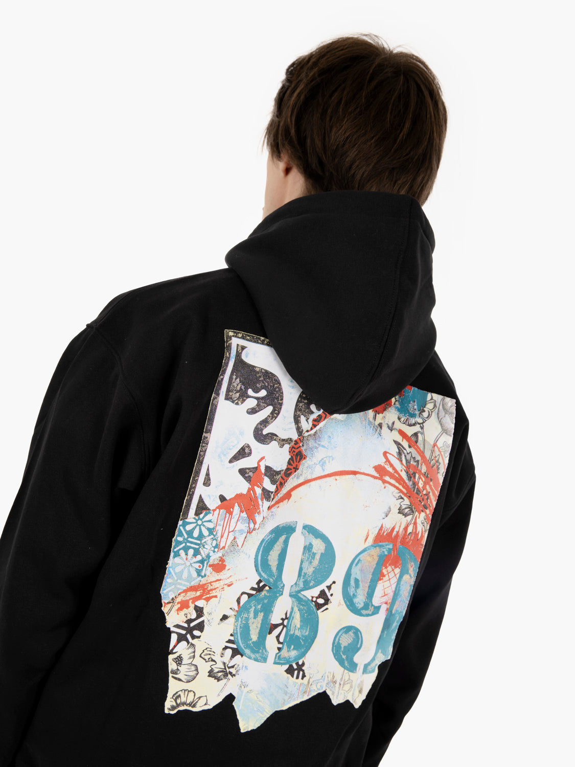 Hoody Lisbon Icon Fleece black