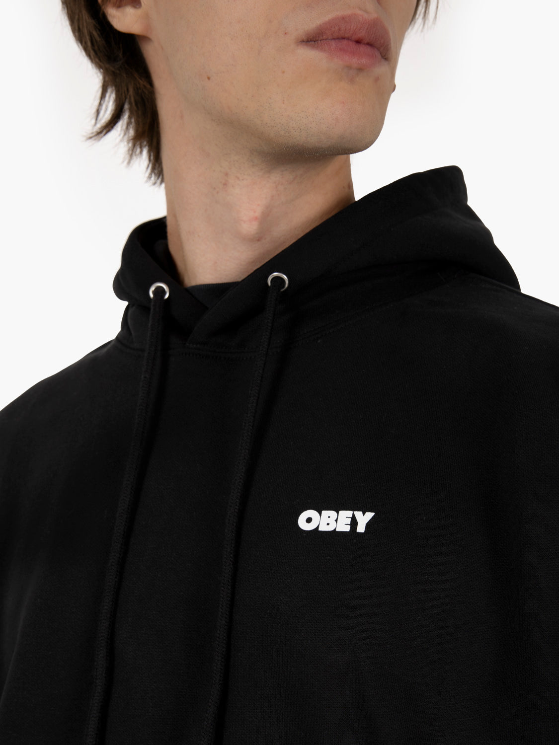 Hoody Lisbon Icon Fleece black