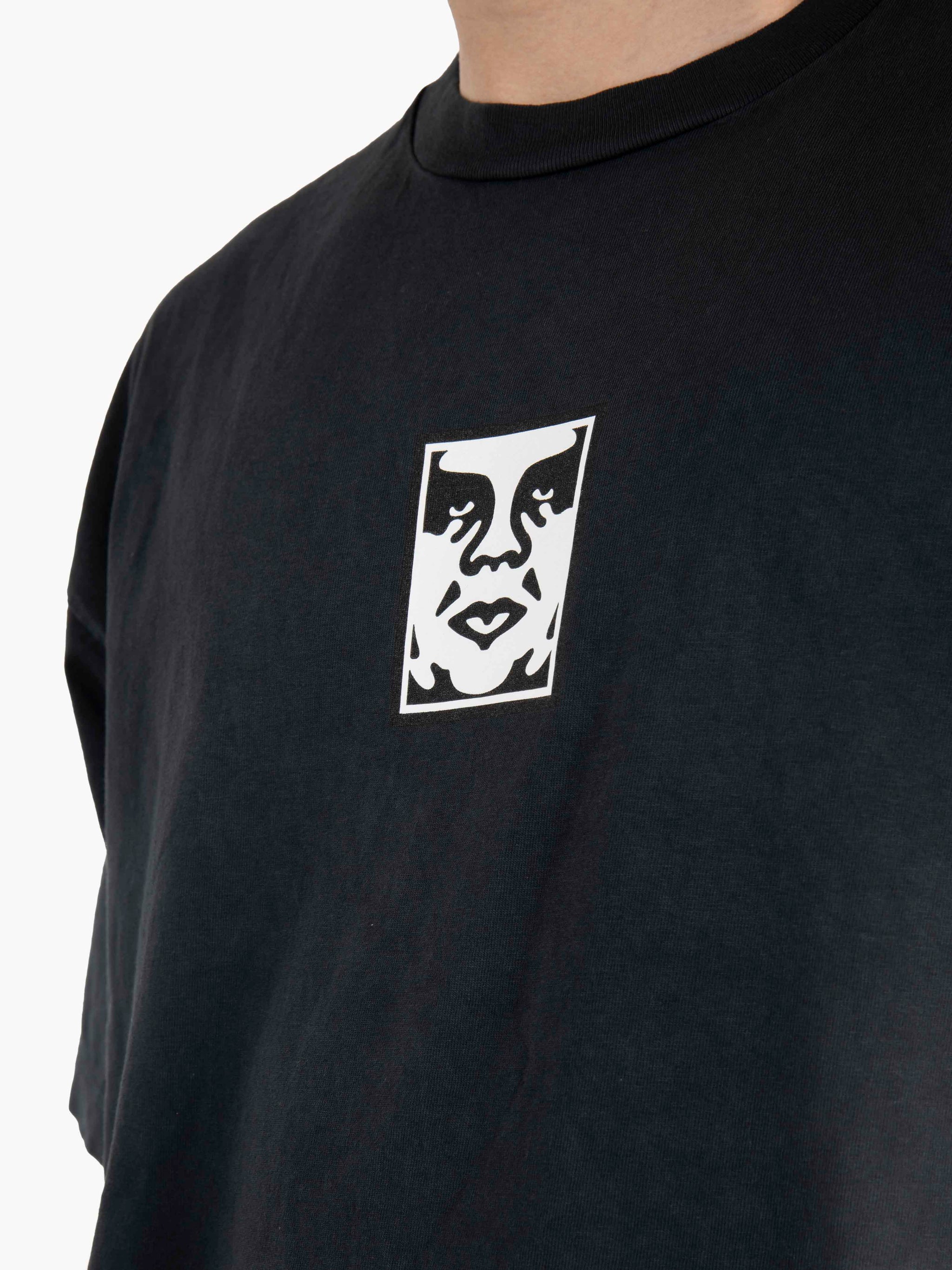 Icon Face Tee Pigment True Vintage Black