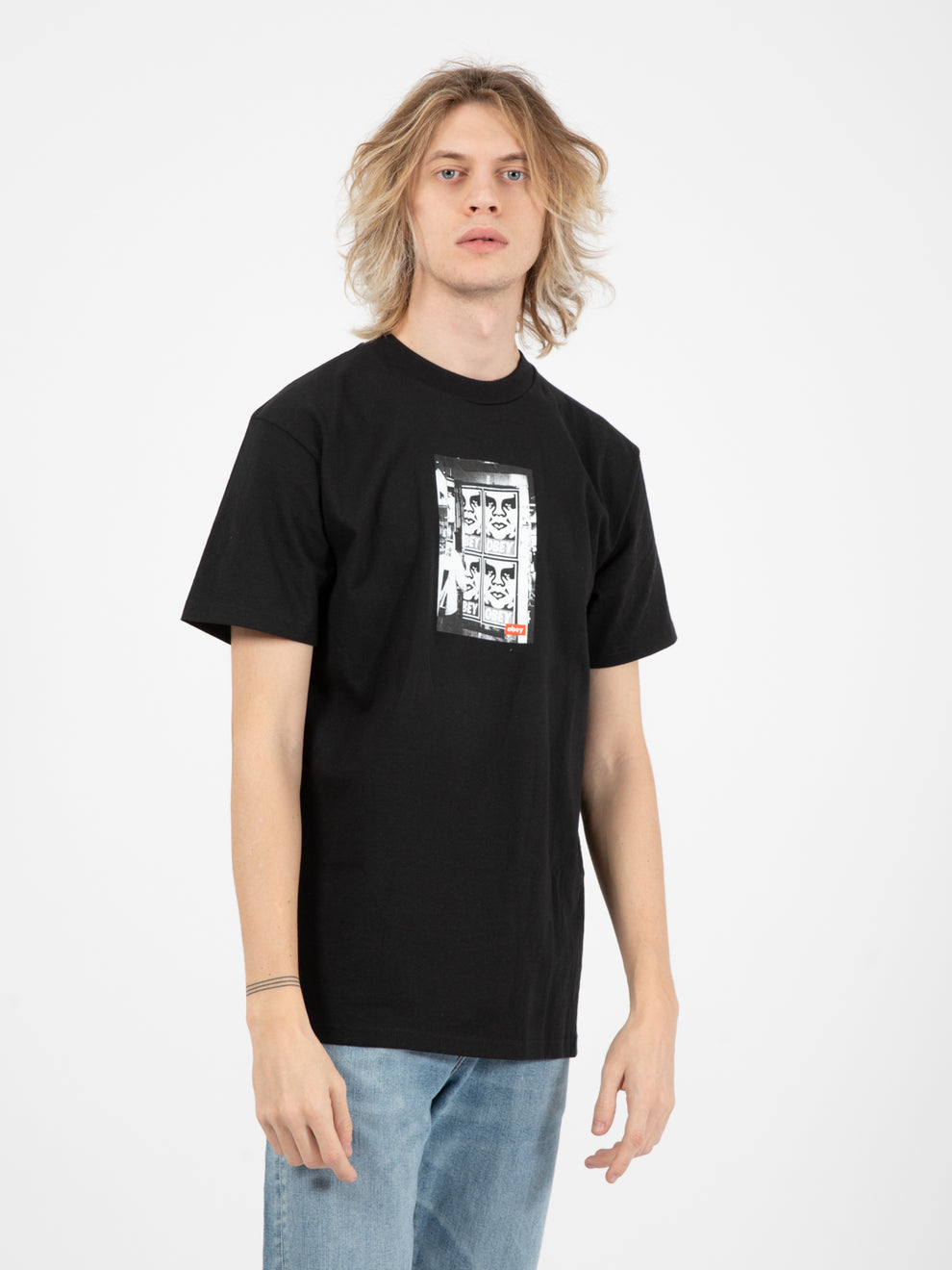 Iconic photo classic tee black