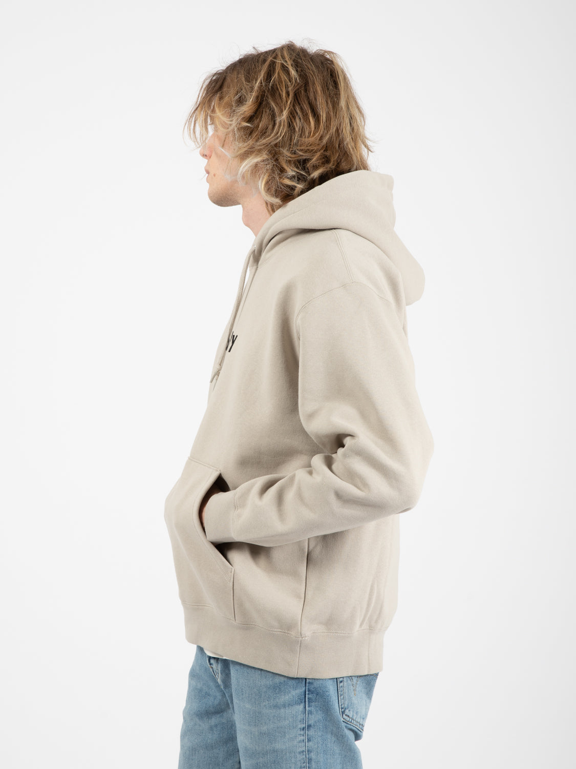 Lowercase hood silver grey
