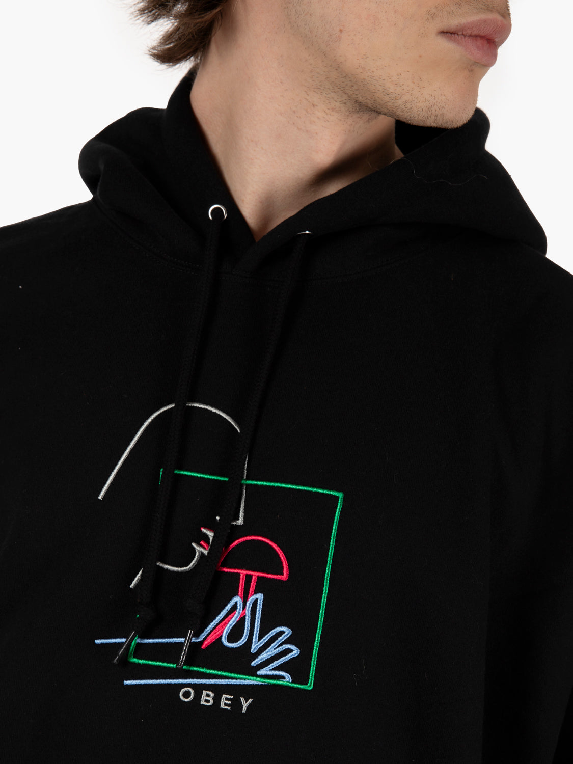Magic Hood Fleece black