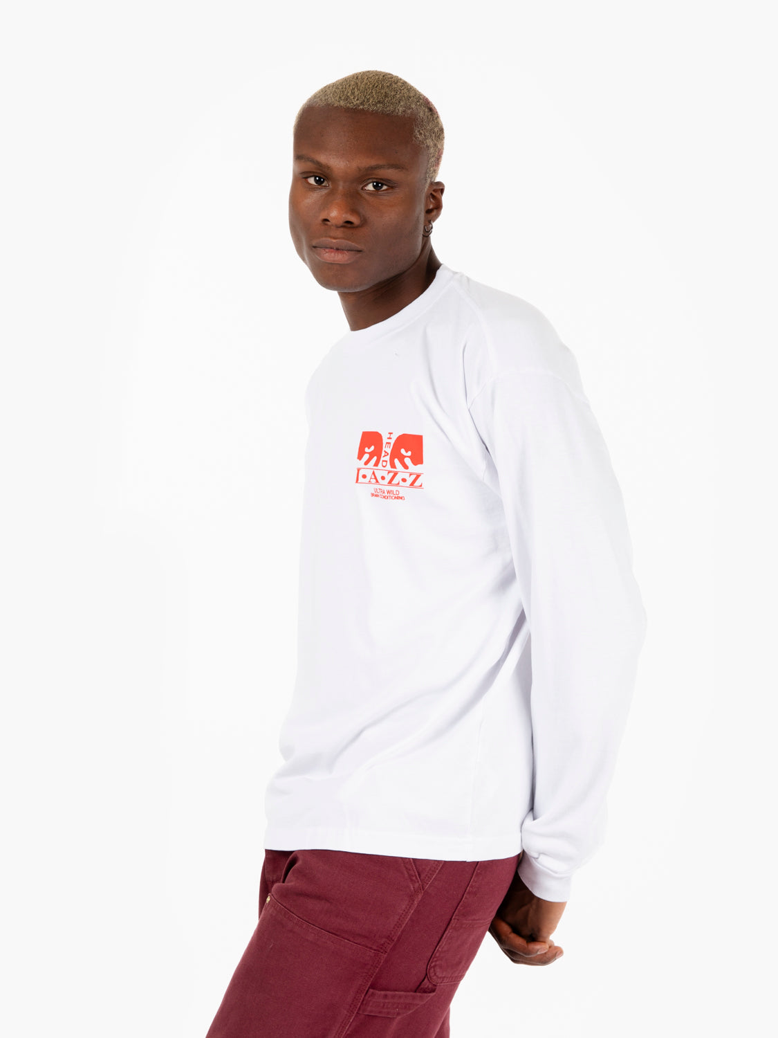 White long sleeve shirt