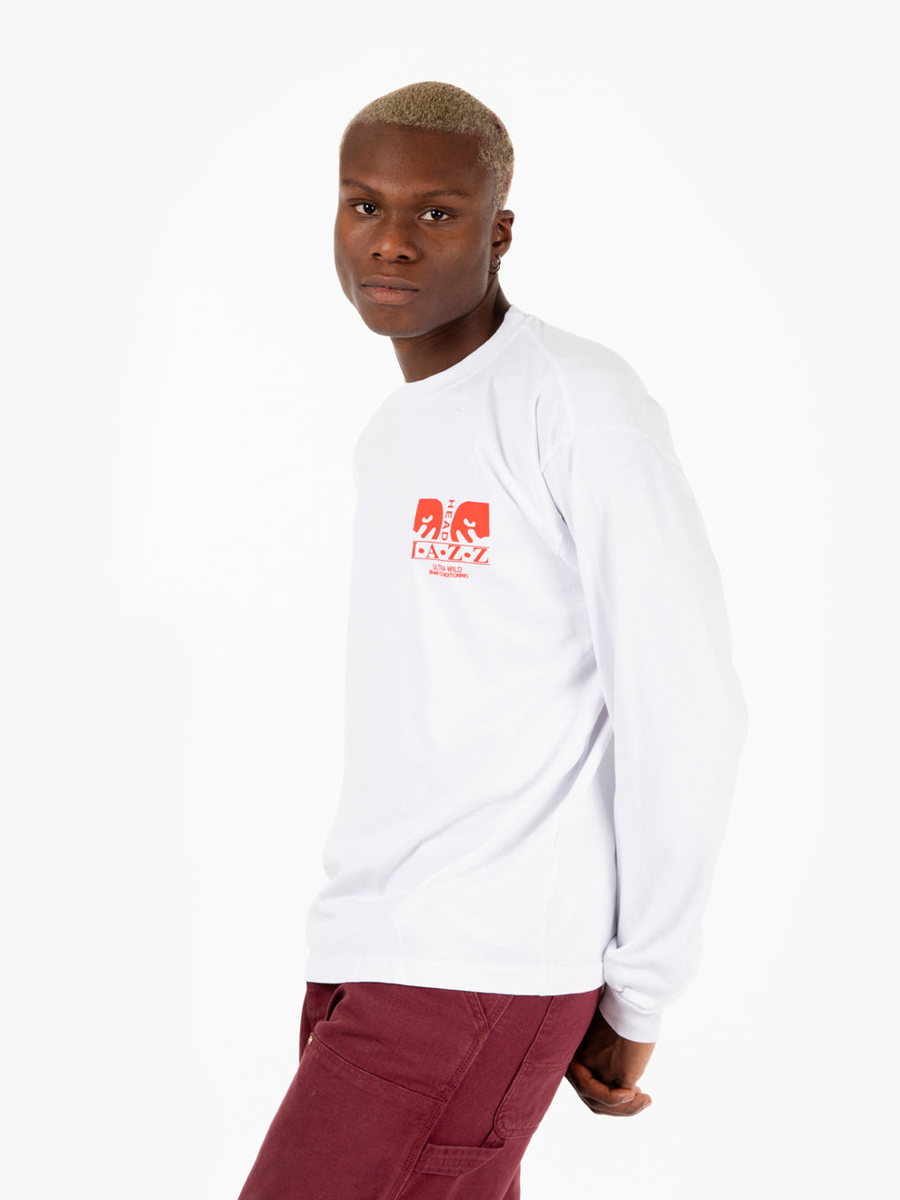 White long sleeve shirt