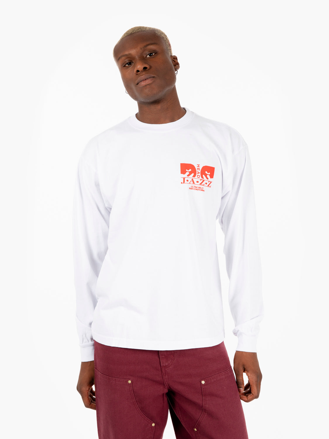 White long sleeve shirt