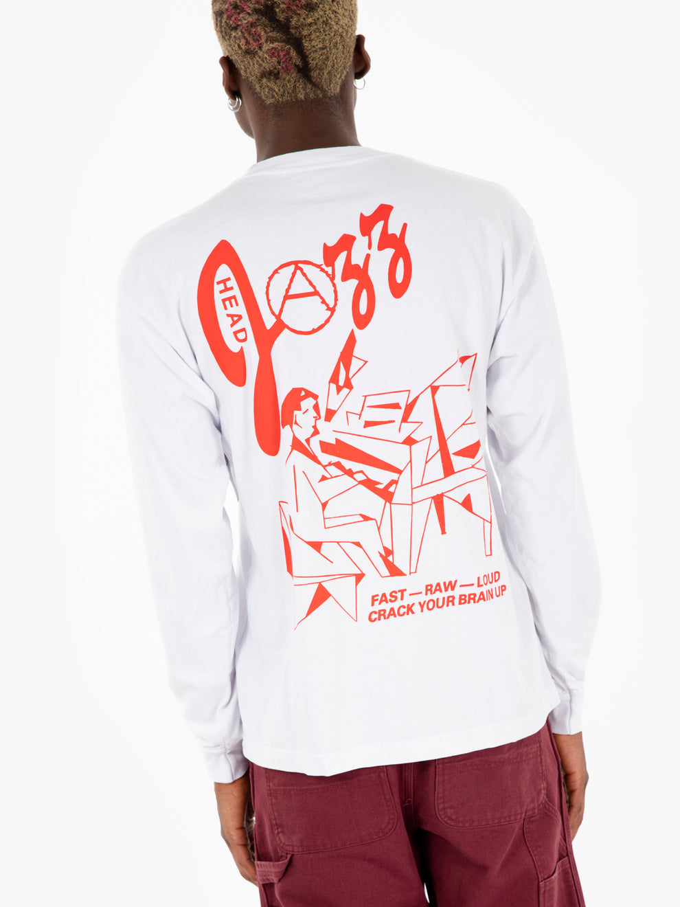 White long sleeve shirt