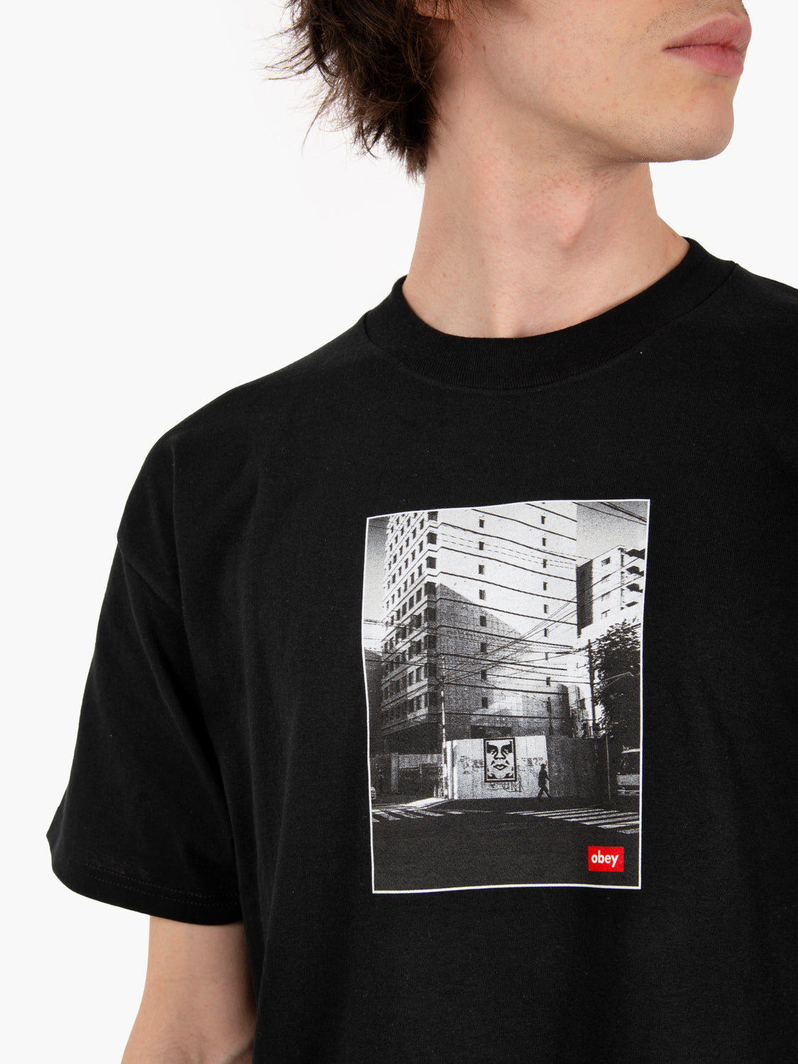 Osaka Photo Tee Black