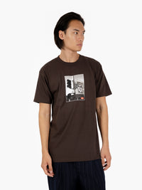 S/S Los Angeles photo tee java brown