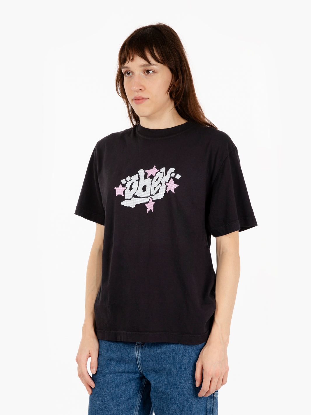 Sequins Tee Pigment Black