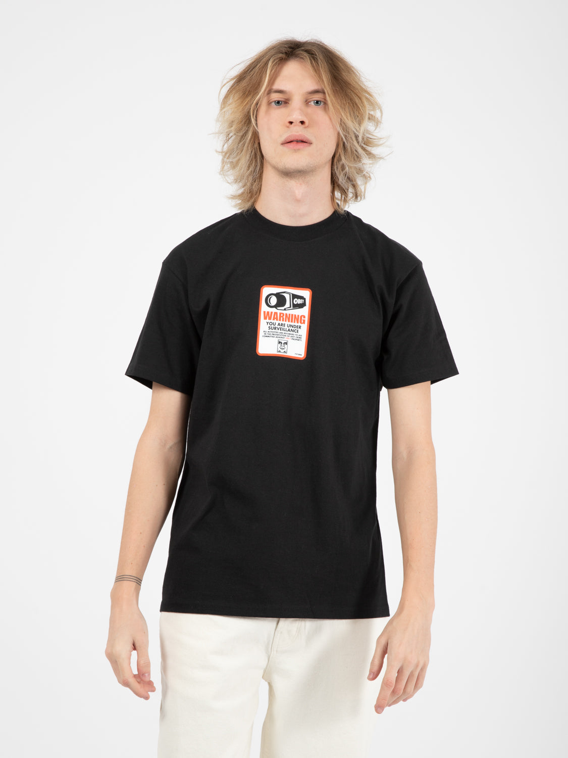Surveillance classic tee black