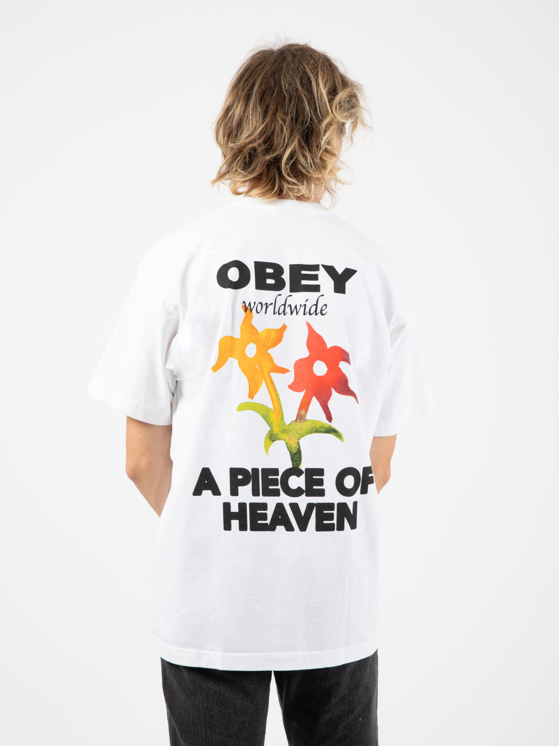 T-shirt A Piece Of Heaven Heavy Weight classic box tee white