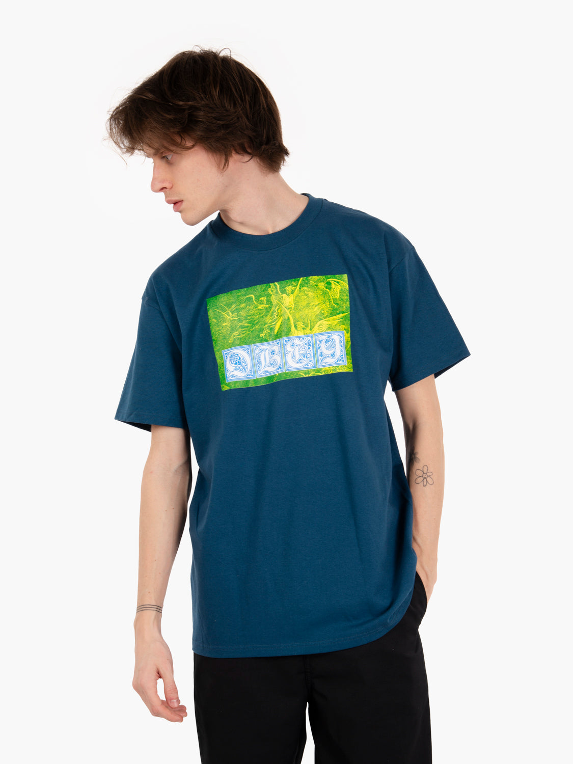T-shirt "Angels Harbor" Blue