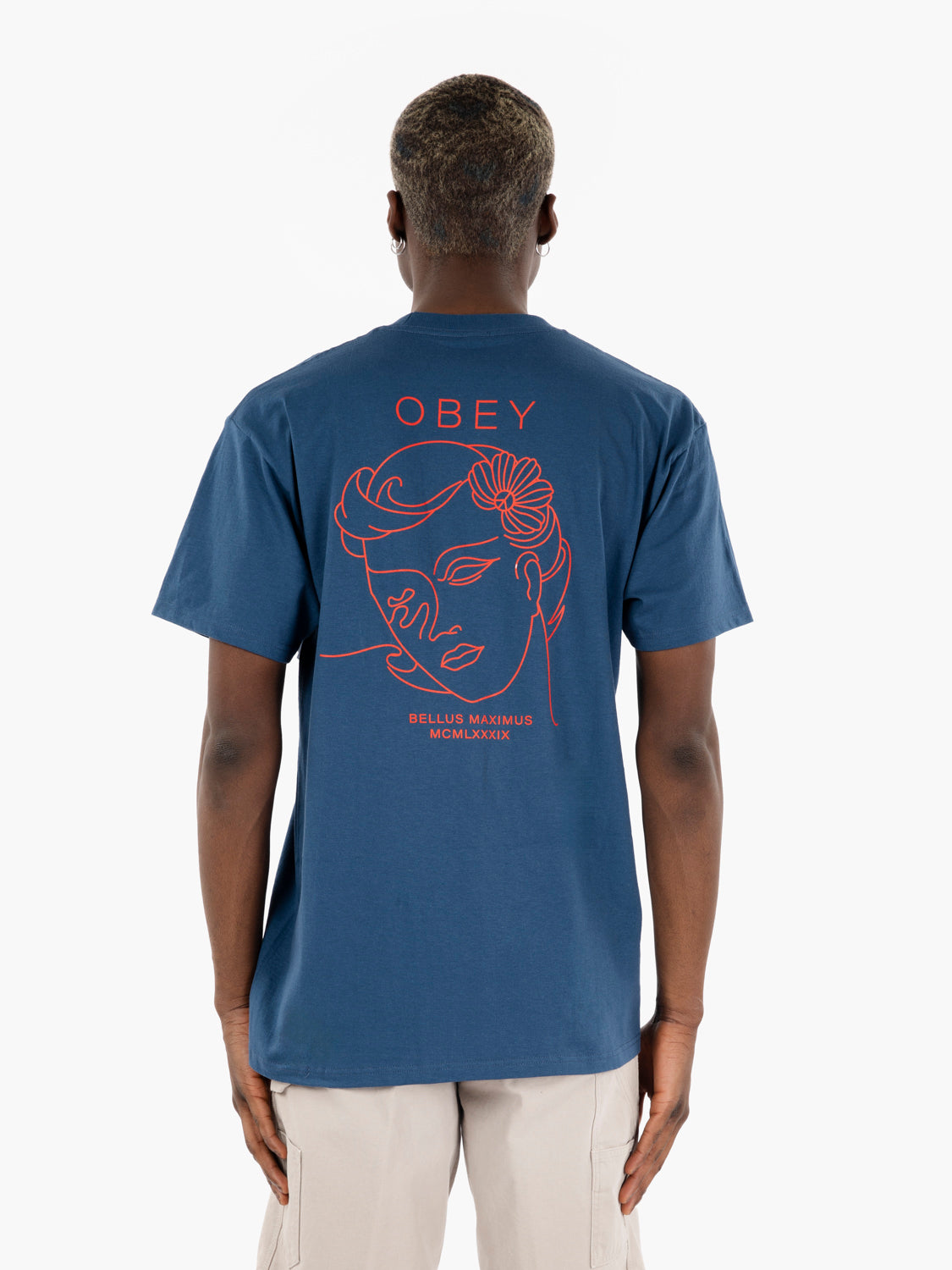 T-shirt Bella Maximus harbor blue