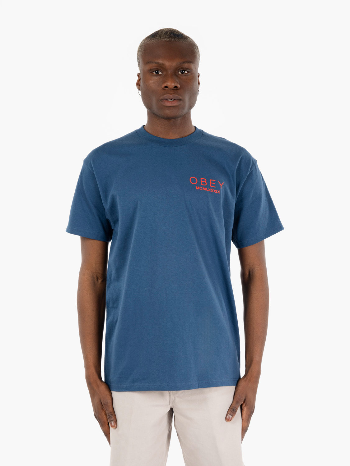 T-shirt Bella Maximus harbor blue