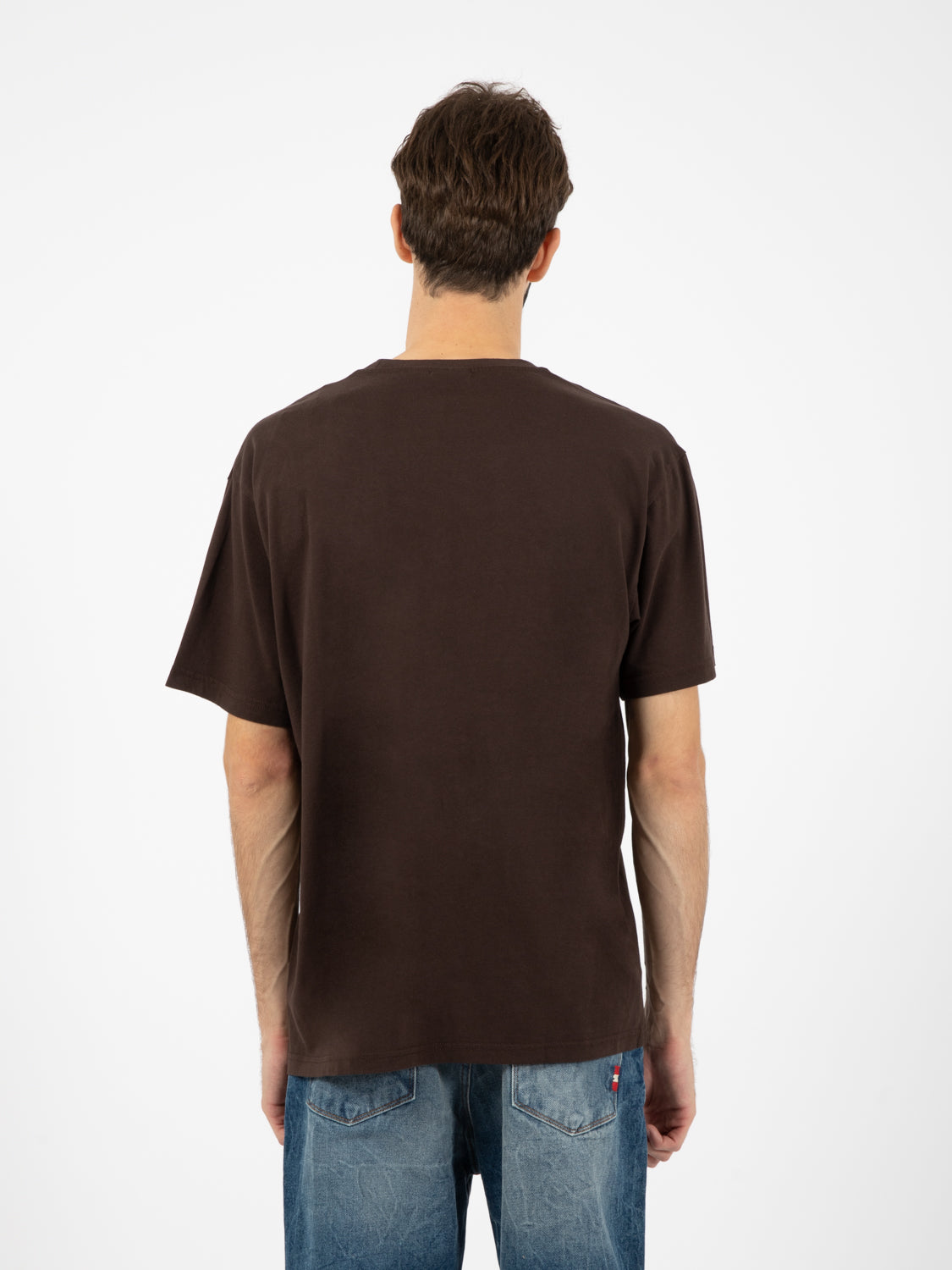 Brown Print T-Shirt