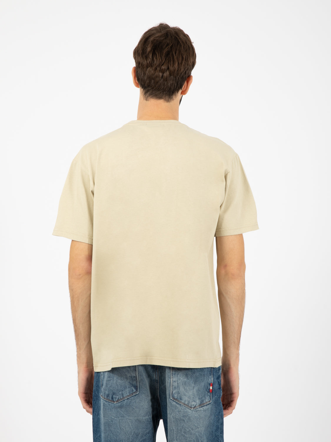 Cream Print T-Shirt