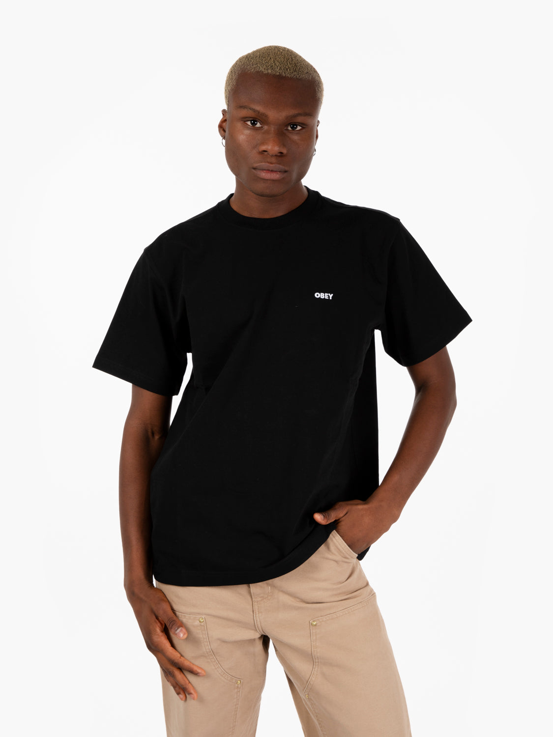 Established works bold black t-shirt
