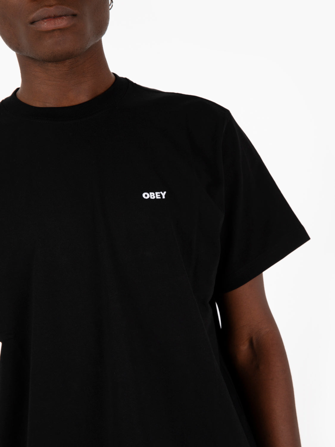 T-shirt established works bold black