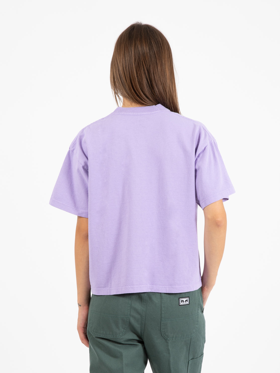 T-shirt Growth Custom Crop Tee digital lavender