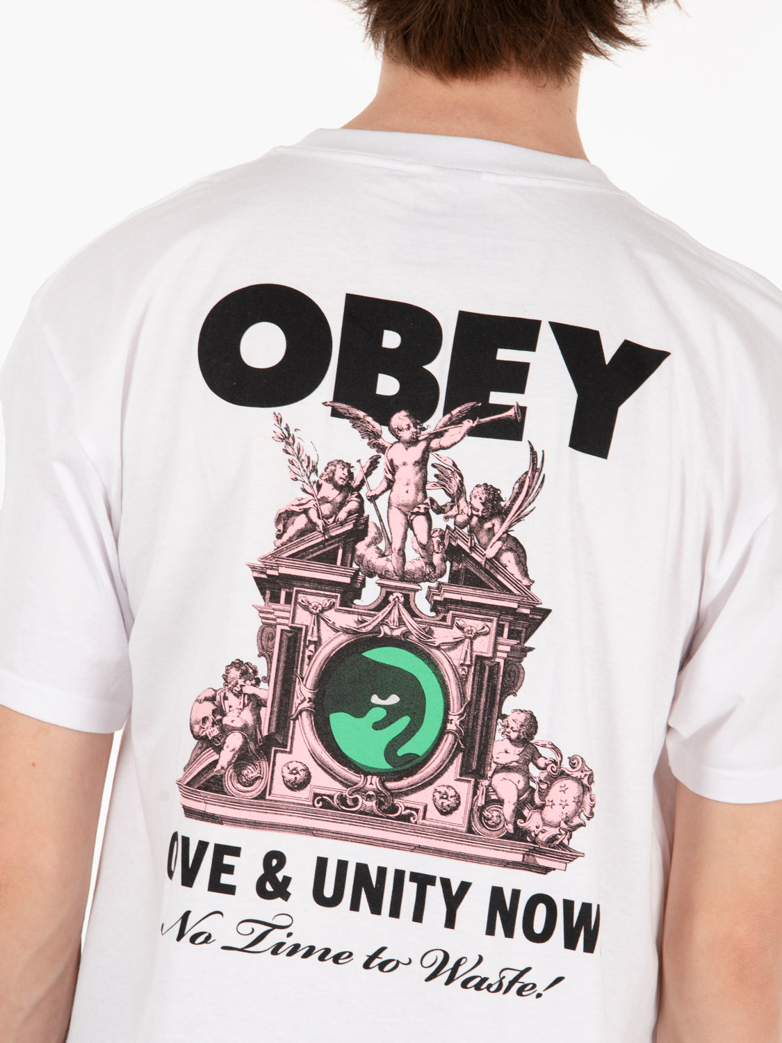 T-shirt "Love & Unity Now" white