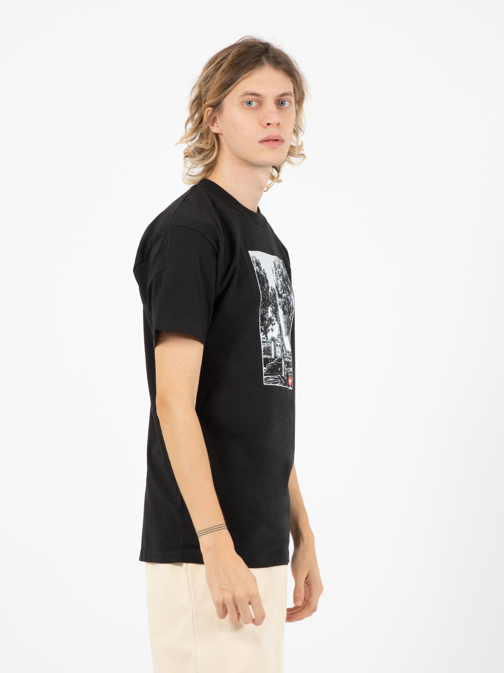 Paris photo classic tee black T-Shirt