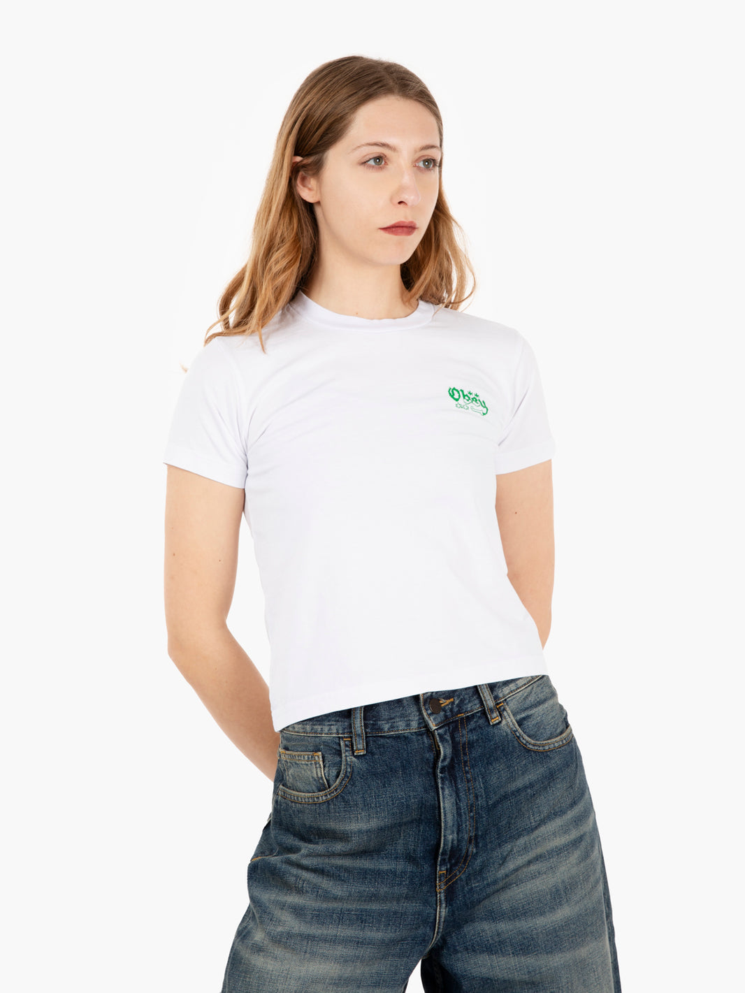 Submit To The Rhythm T-shirt white