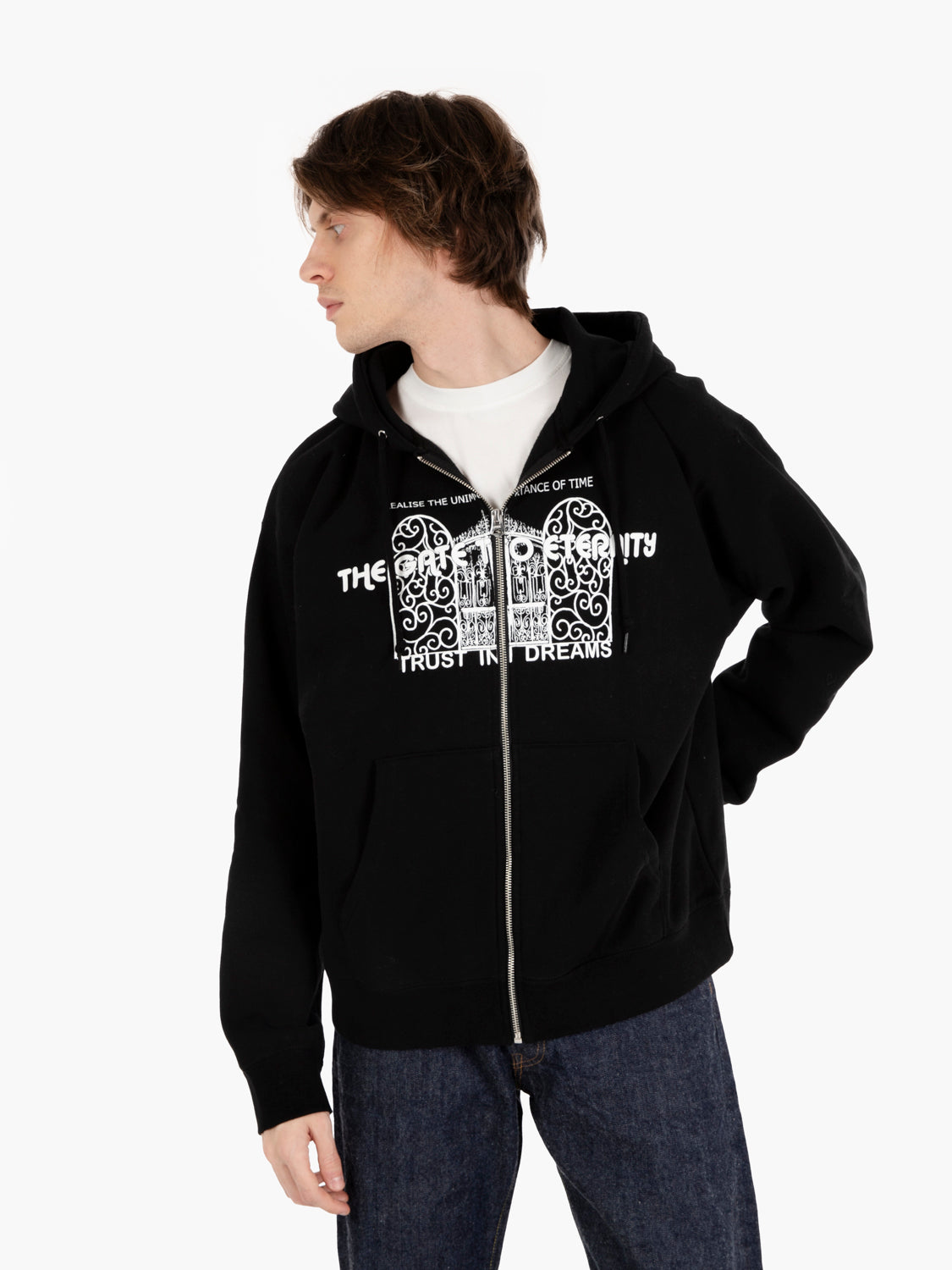We Are Not Alone Fleece black