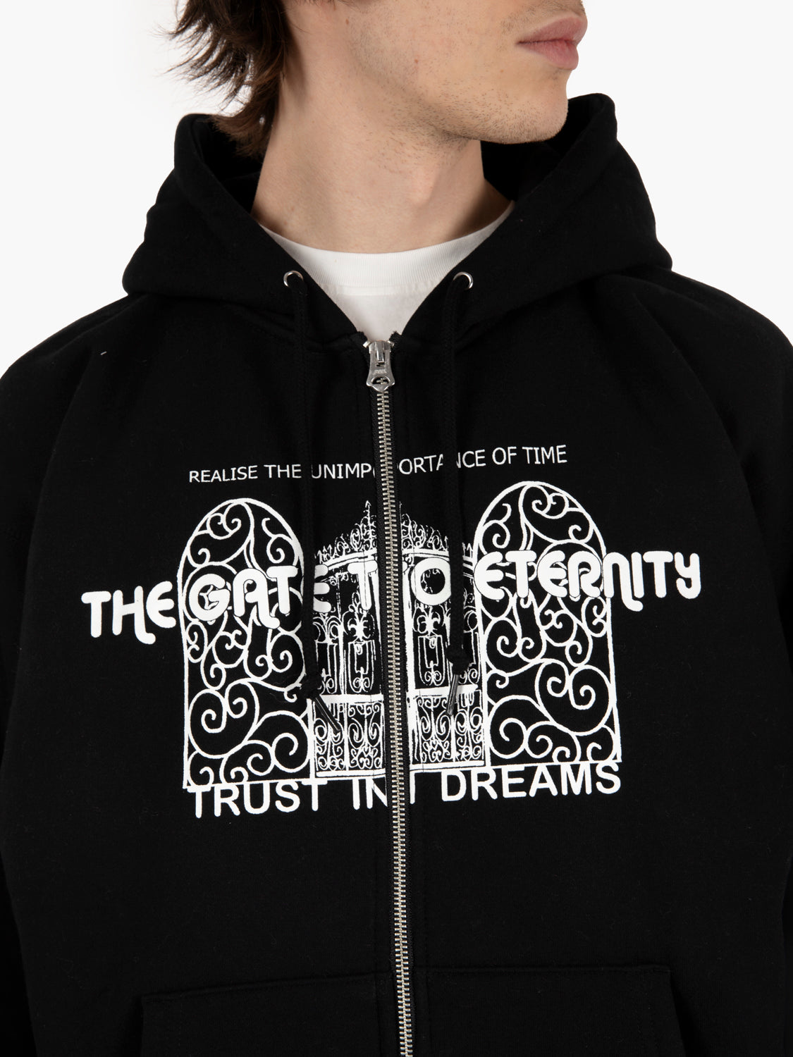 We Are Not Alone Fleece black