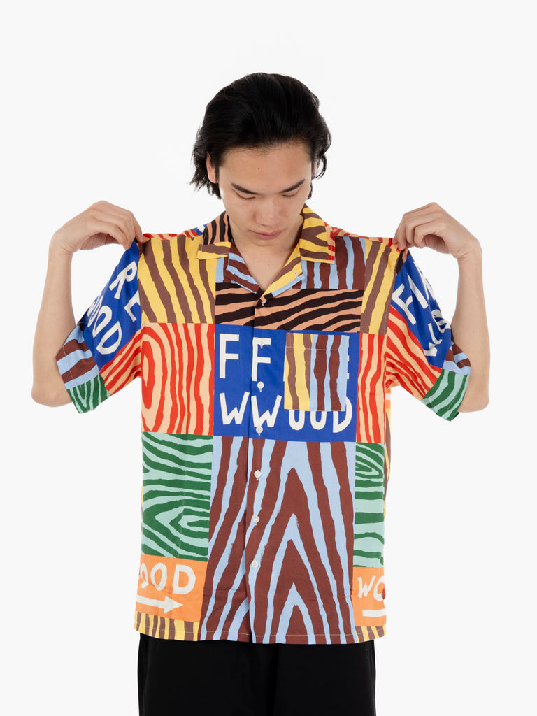 OLOW - Camicia Aloha firewood multicolor