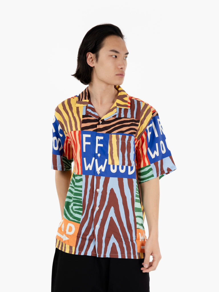 OLOW - Camicia Aloha firewood multicolor