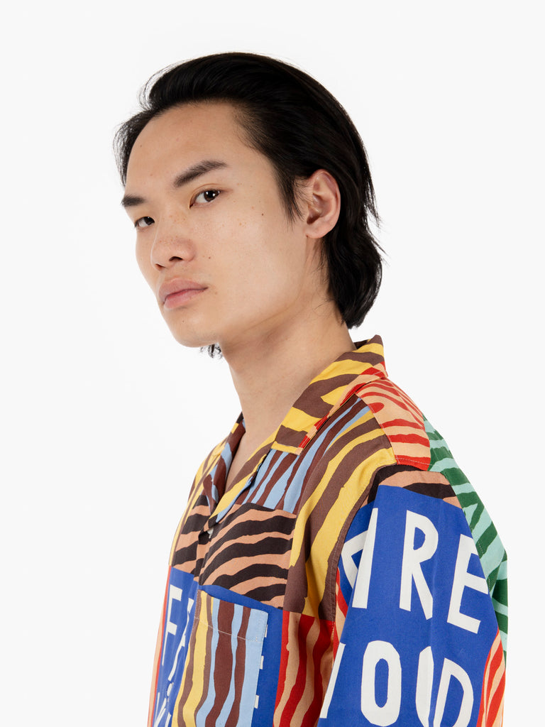 OLOW - Camicia Aloha firewood multicolor