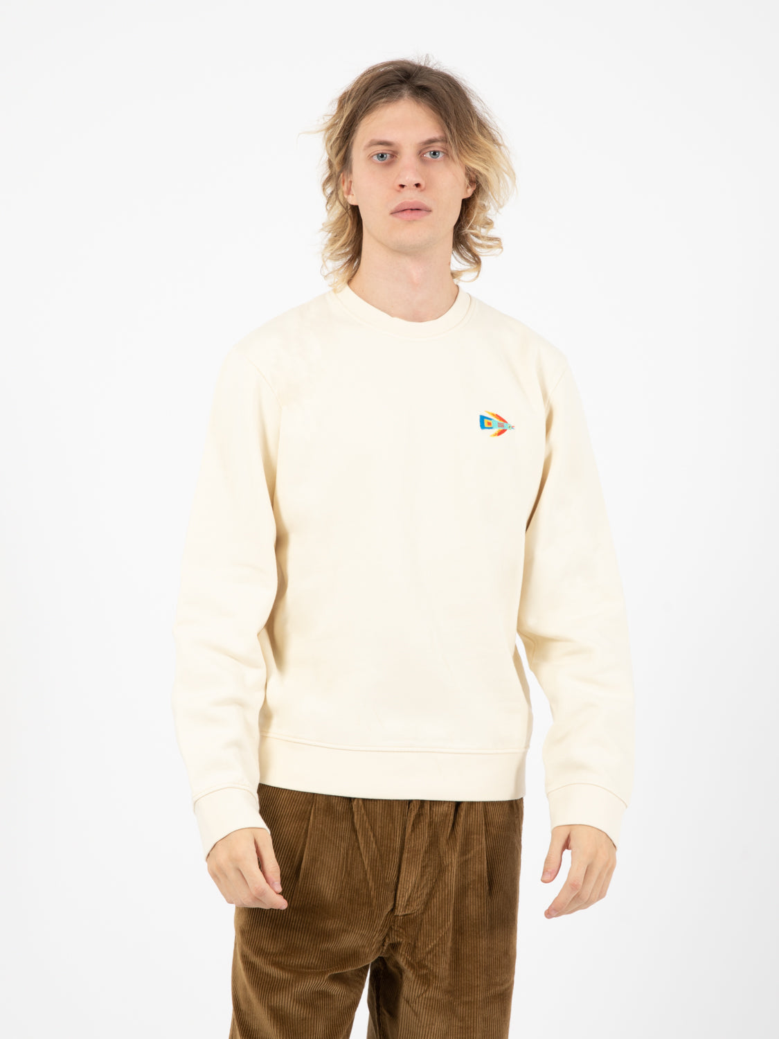 Birdy ivory sweatshirt