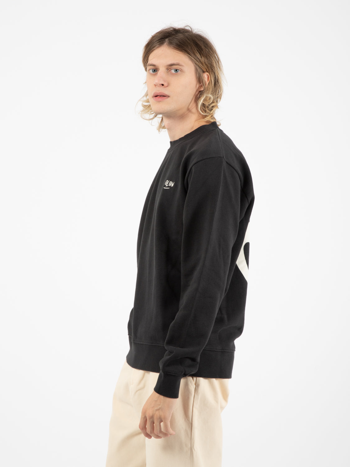 Cat Hug Carbon Black Sweatshirt
