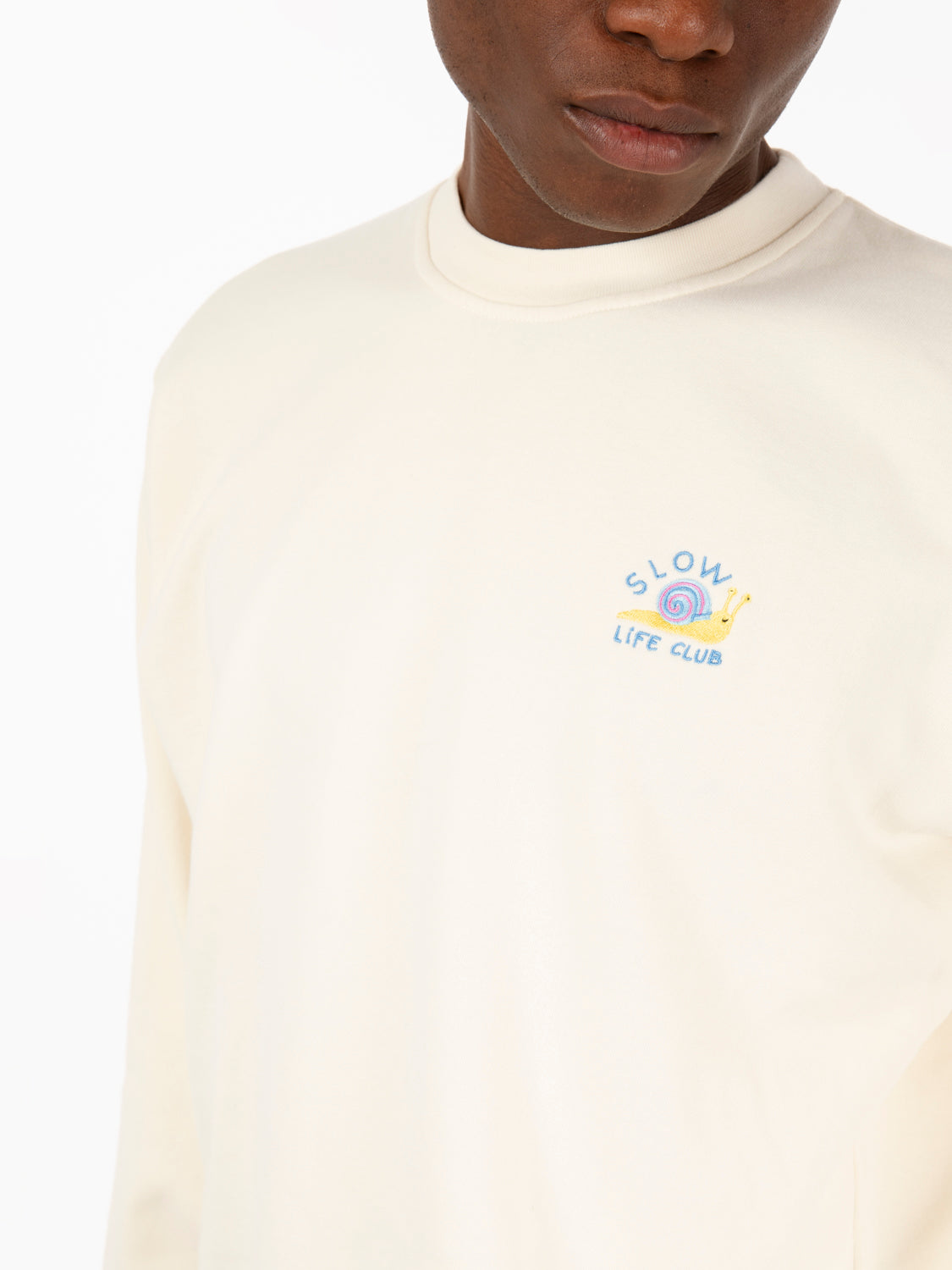 Slow Life Ivory Sweatshirt