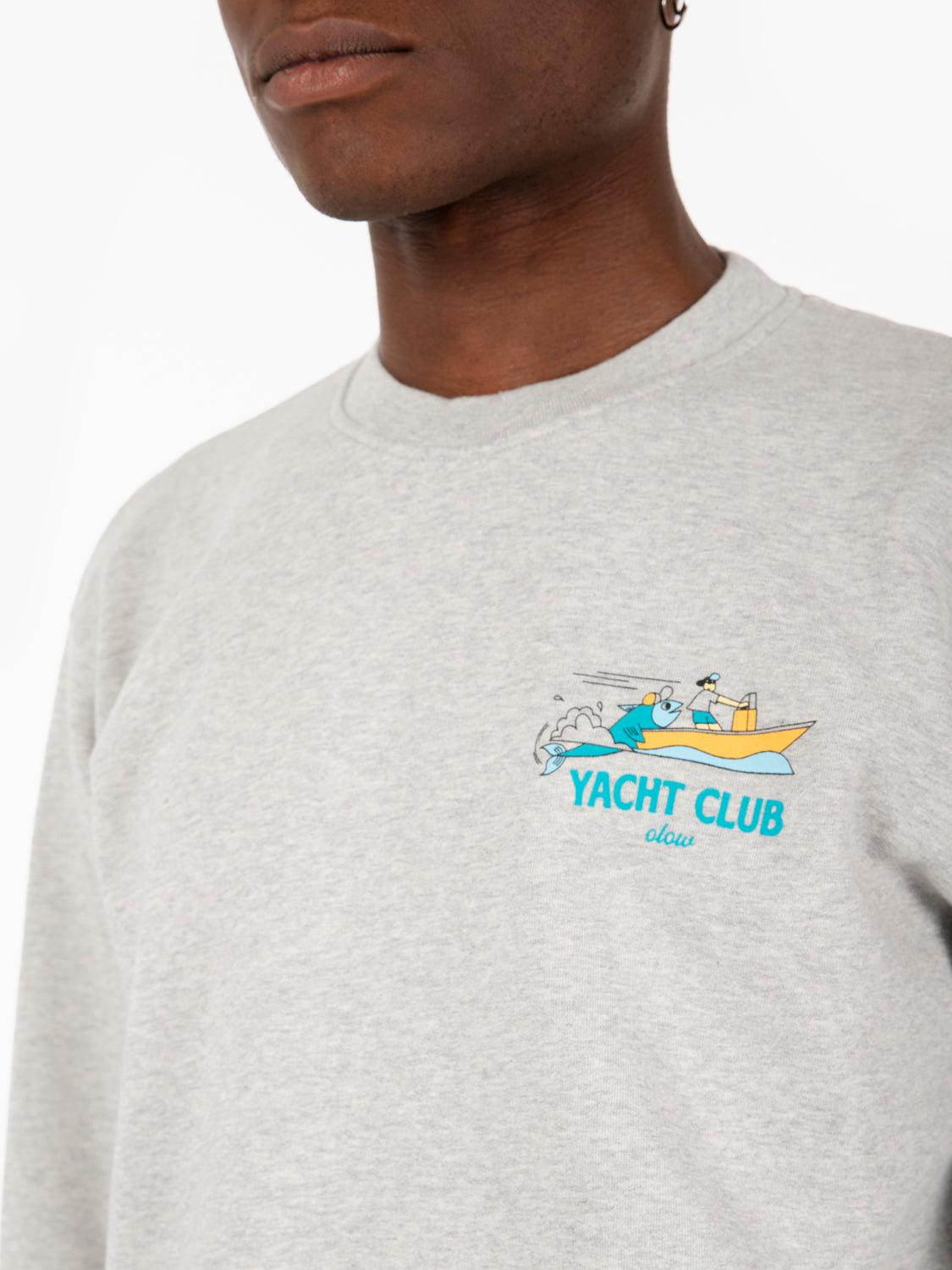 Yatch club fleece grey