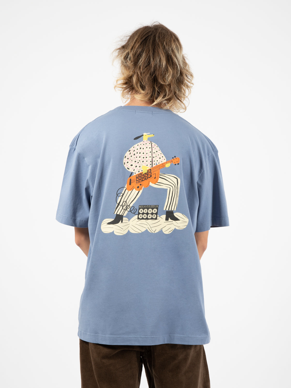 Boogie Woogie azure blue t-shirt