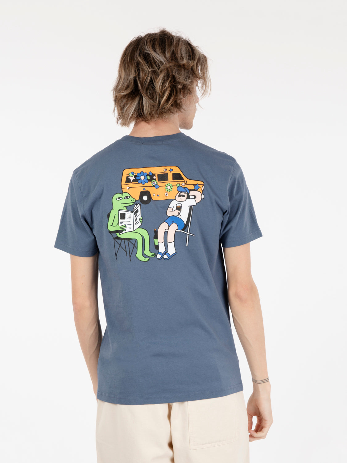 Hippie Van Cobalt T-Shirt