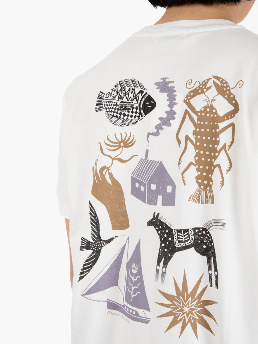 T-shirt Percuil ecrù