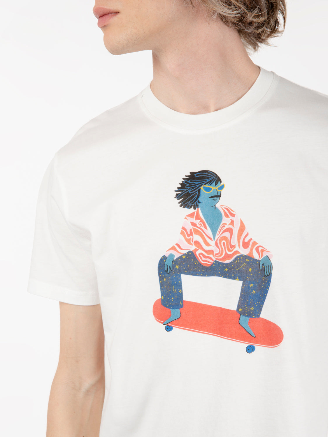 Skatos Off White T-Shirt