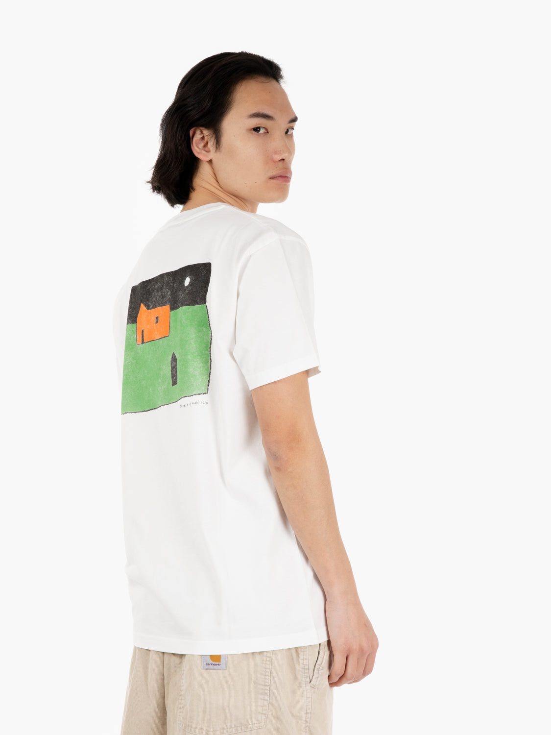 T-shirt swedish house ecrù