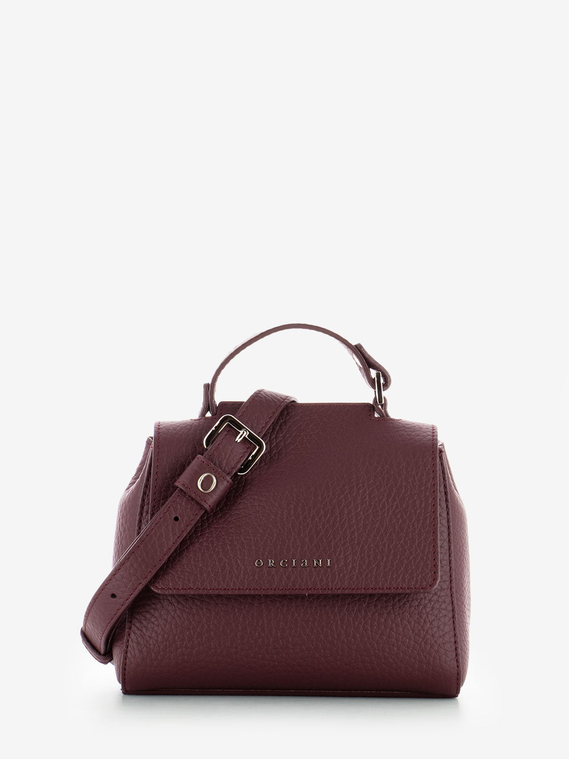 Borsa a mano mini Sveva Soft chianti