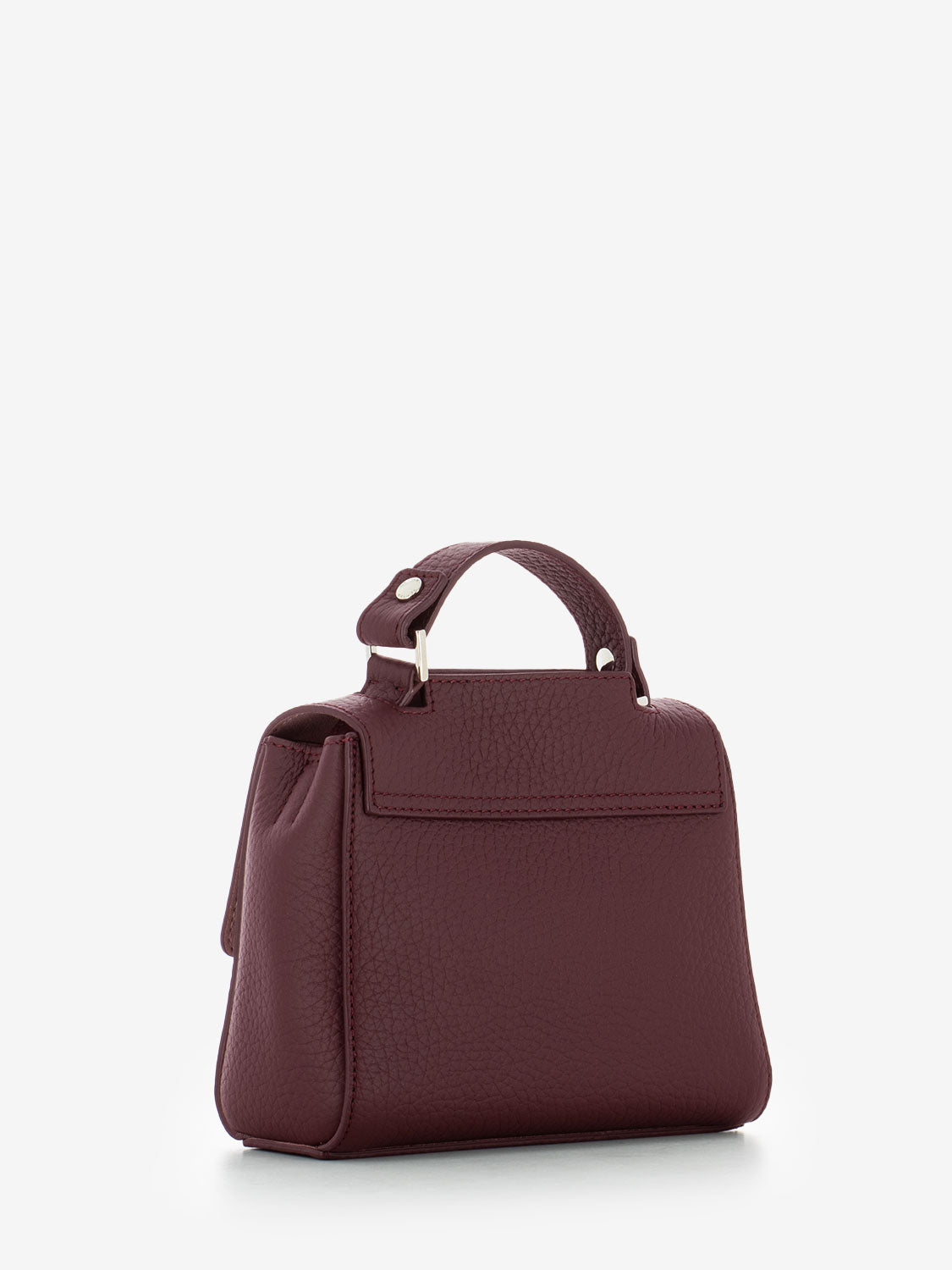 Borsa a mano mini Sveva Soft chianti