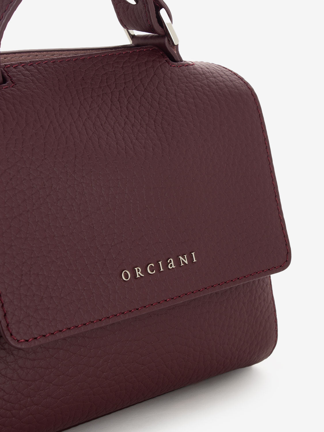 Borsa a mano mini Sveva Soft chianti