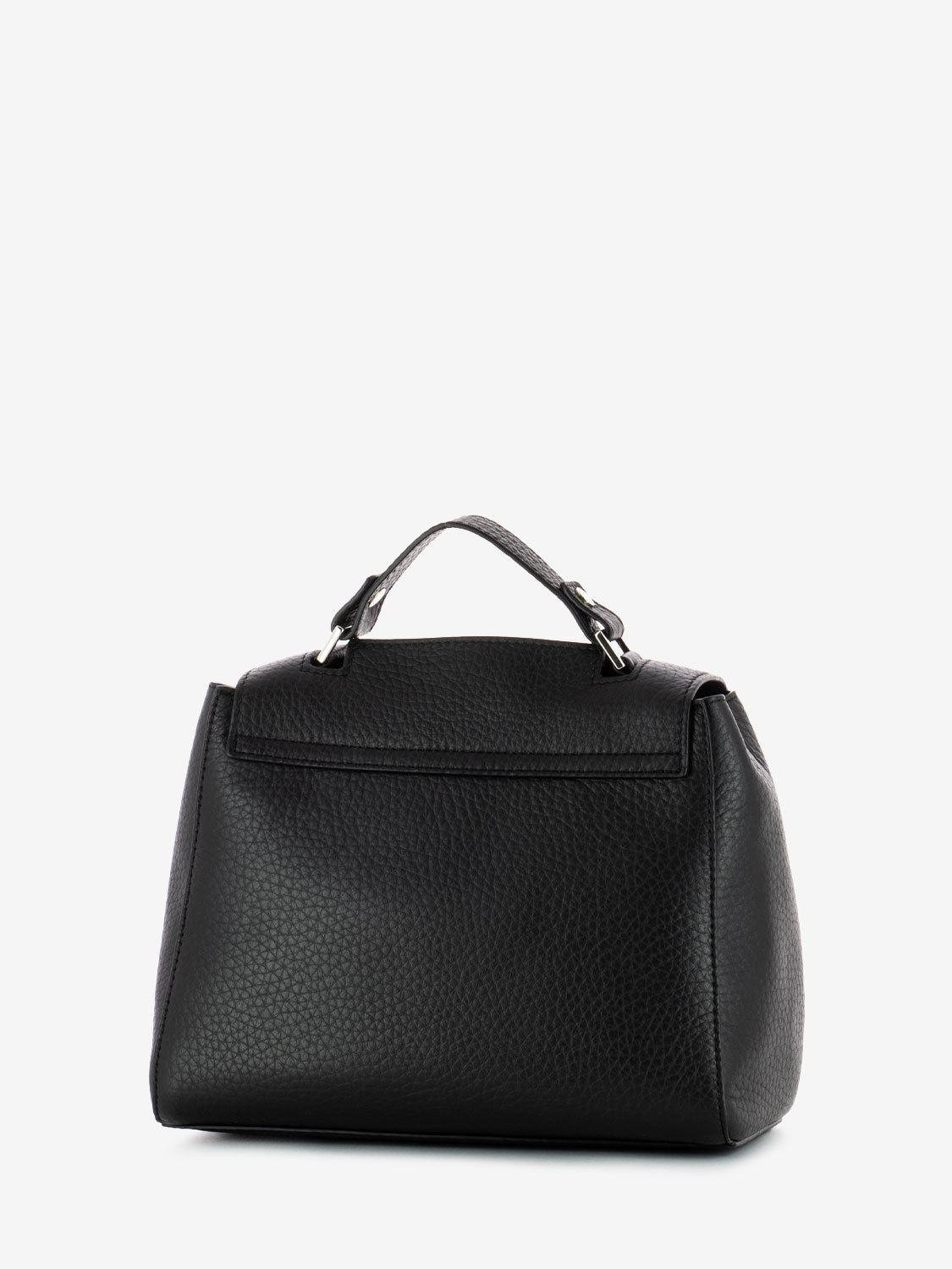 Borsa a mano Sveva Soft piccola nera