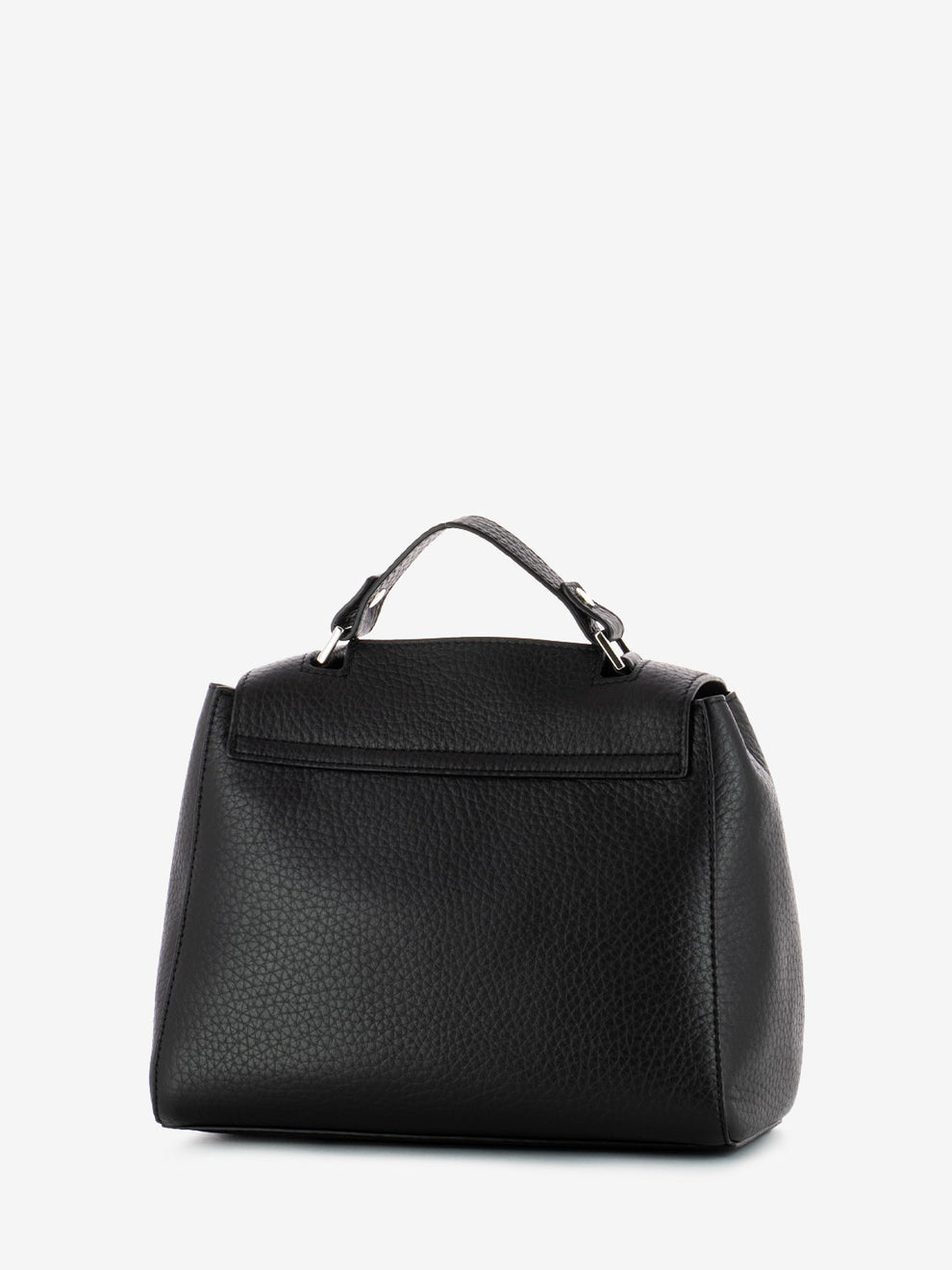 Sveva Soft small black handbag