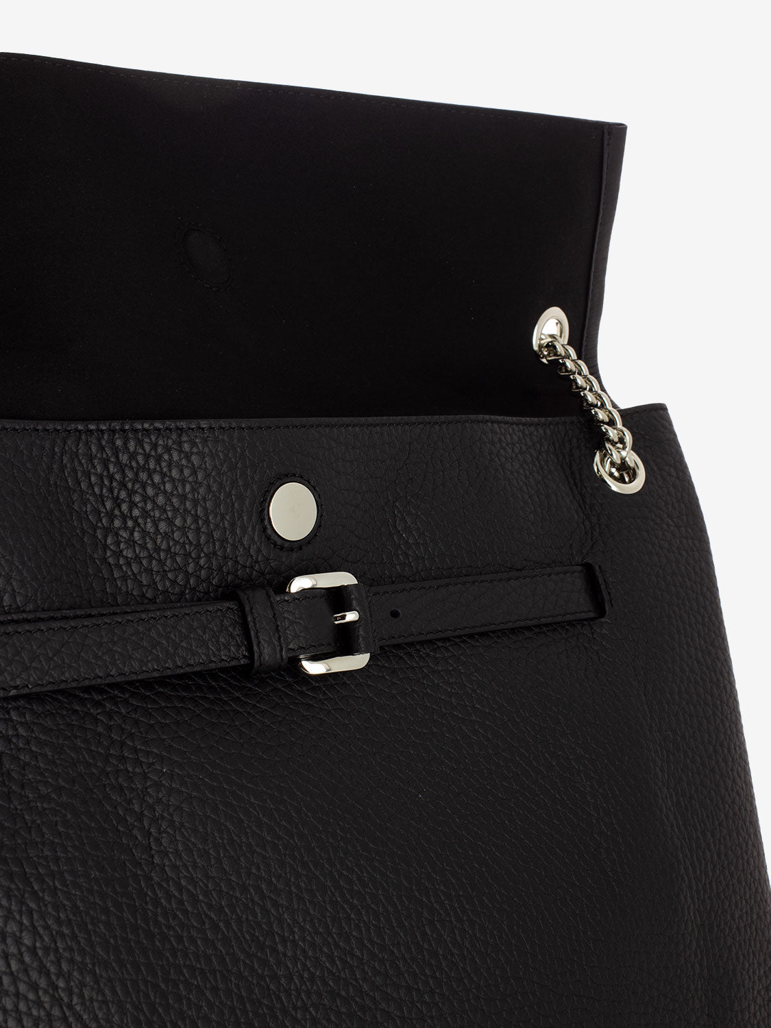 Borsa a spalla Venus M soft nero