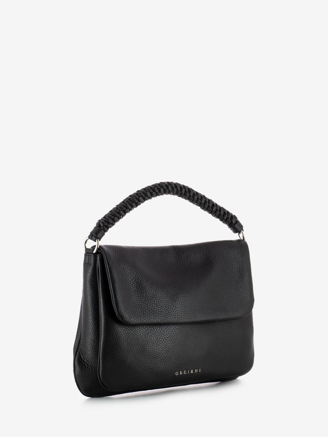 Borsa Diana S in pelle peach nera