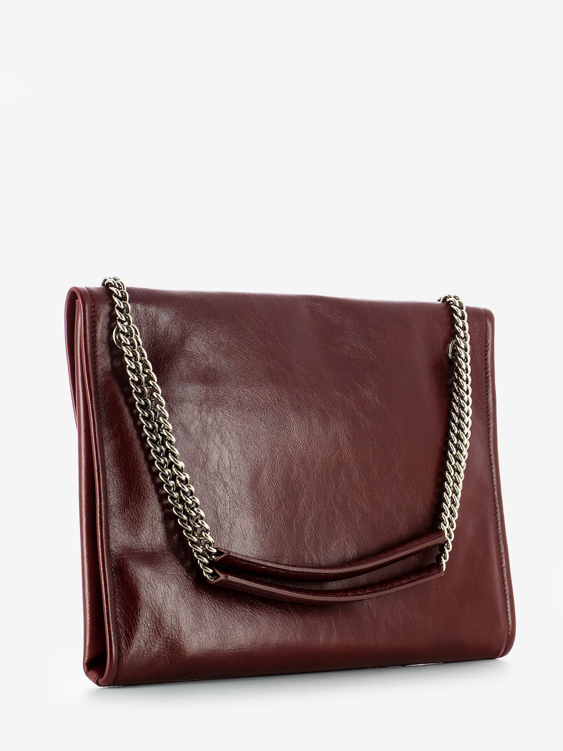 Borsa in pelle Gotham midi chianti