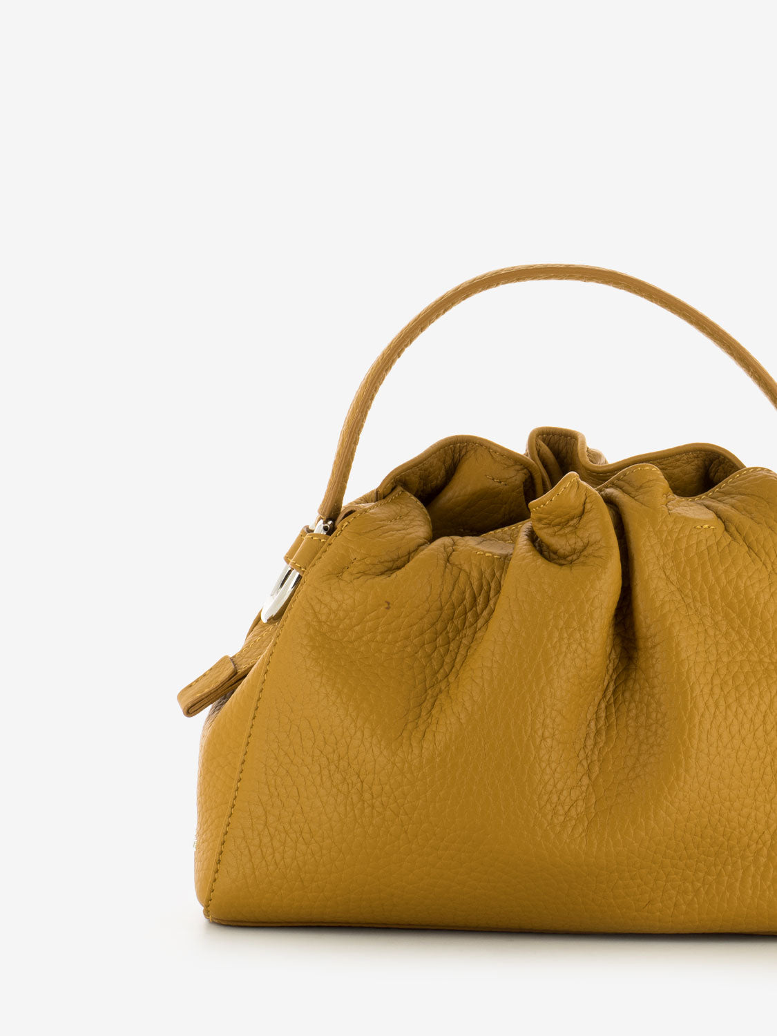 Borsa piccola a mano soft ambra