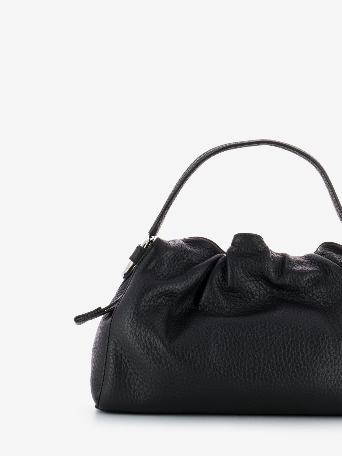 Borsa piccola a mano soft nero